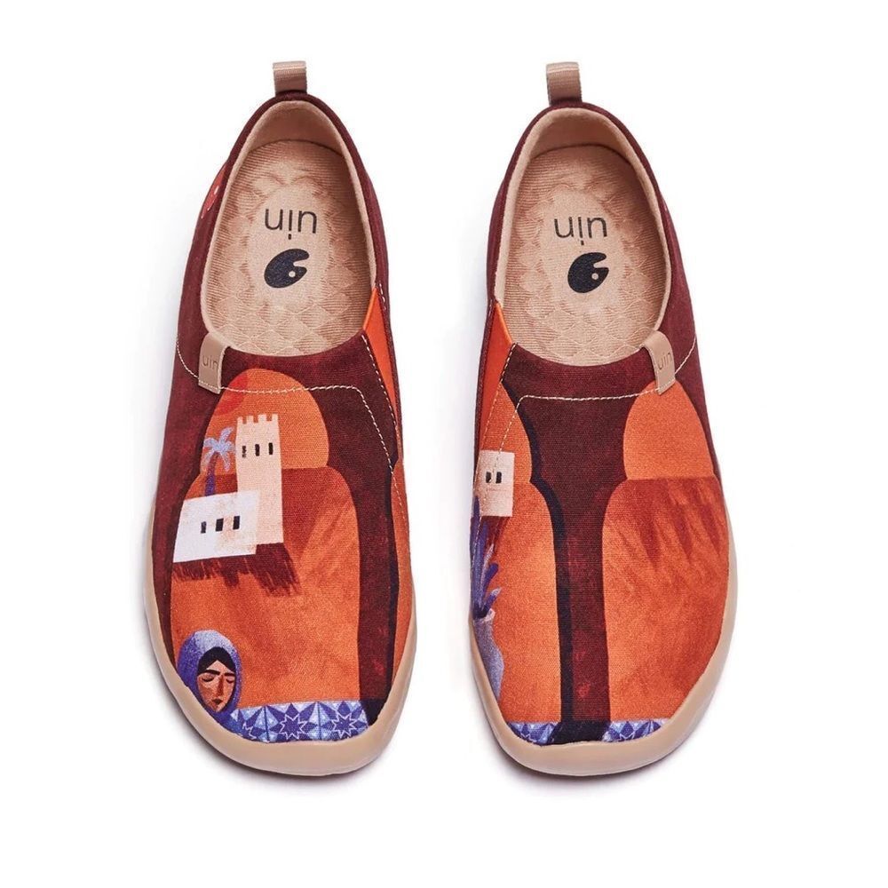 UIN Women's Sneakers Casual Loafers Comfort Soft Walking Shoes (Marrakech)